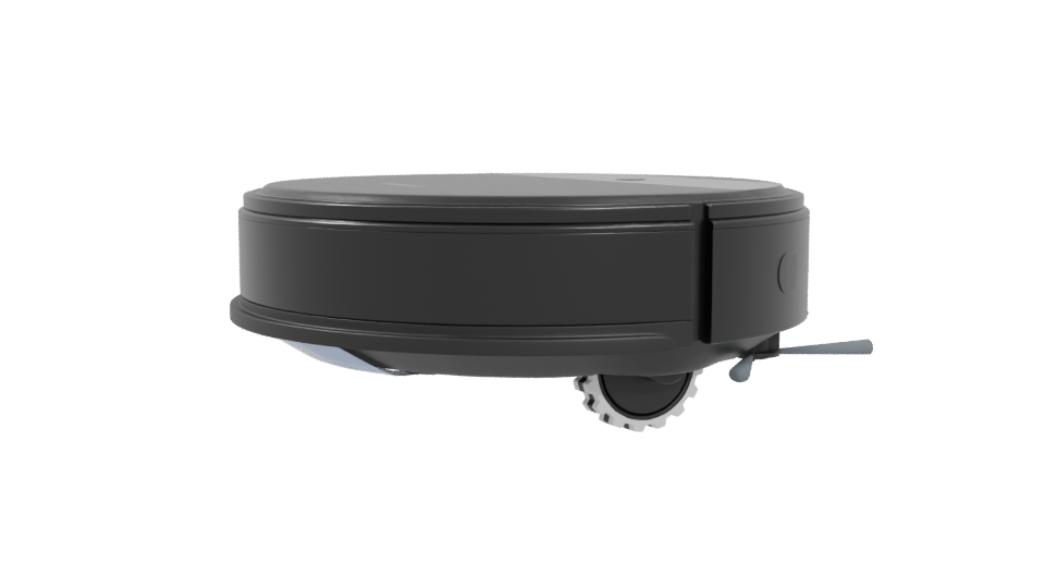 Compact Robotic Vacuum Cleaner 3D - Professional 3D Model Render 4