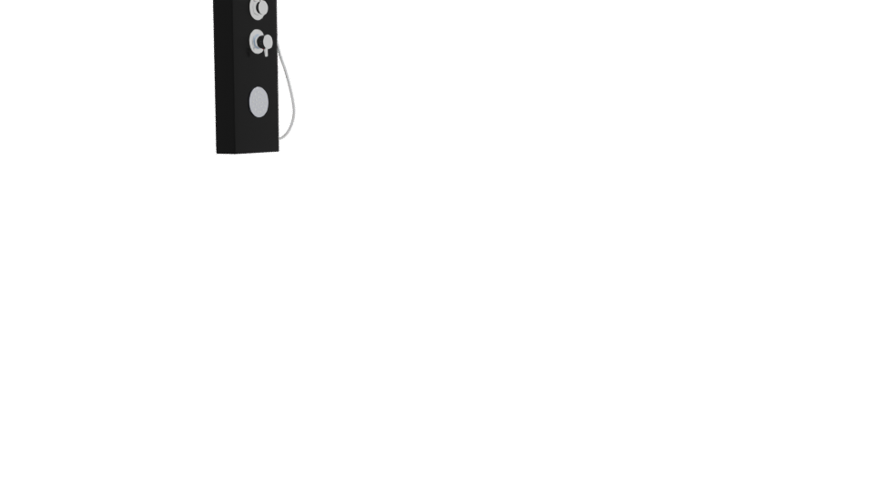 Modern Shower Panel 3D Model - Professional 3D Model Render 9