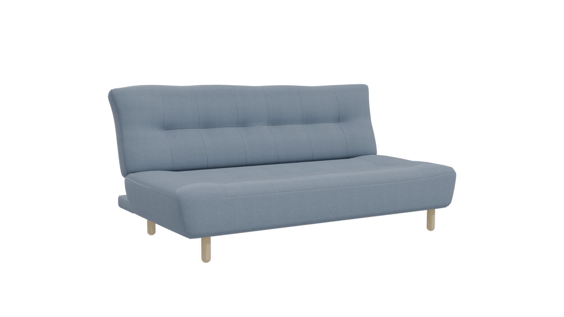 Contemporary Fabric Sofa 3D Model - Professional 3D Model Render 10