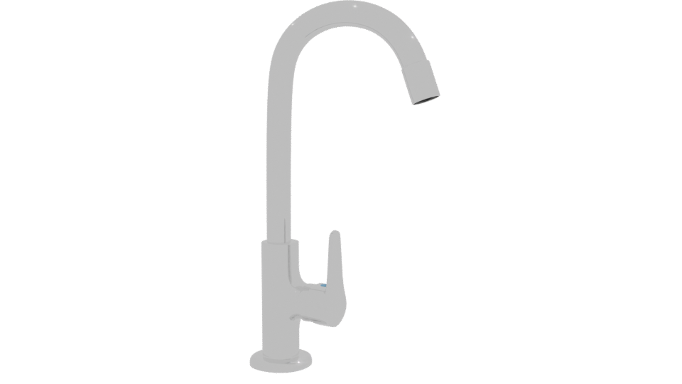 Stylish Kitchen Faucet 3D Model - Professional 3D Model Render 9