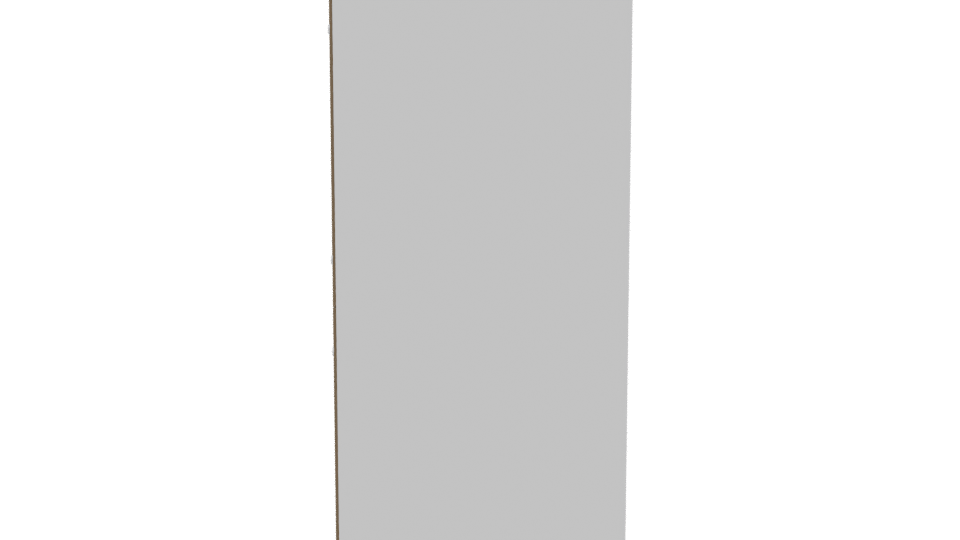 Minimalist Modern Shelf 3D Model - Professional 3D Model Render 8