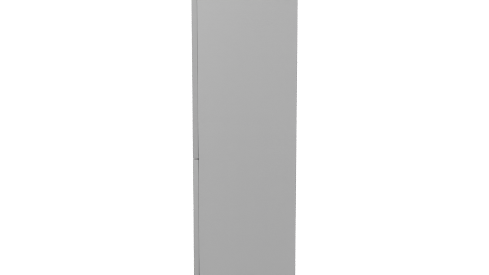 Sleek Refrigerator 3D Model - Professional 3D Model Render 2