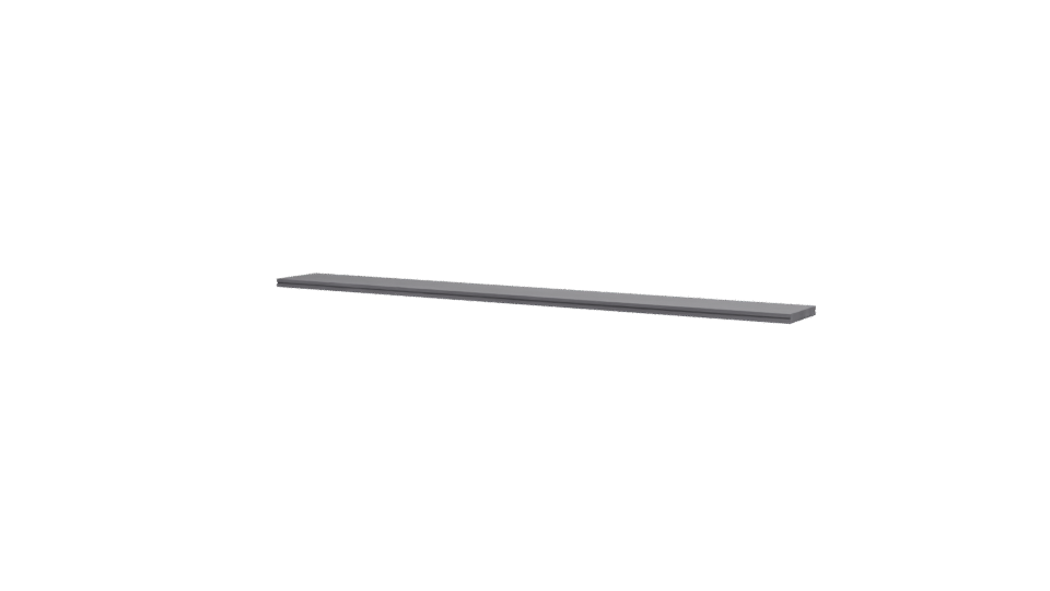 Minimalist Black Shelf 3D Model - Professional 3D Model Render 12