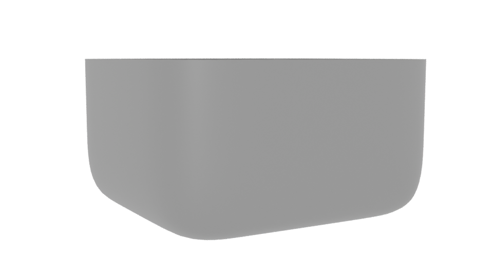 Sleek Modern Metal Bowl 3D - Professional 3D Model Render 13