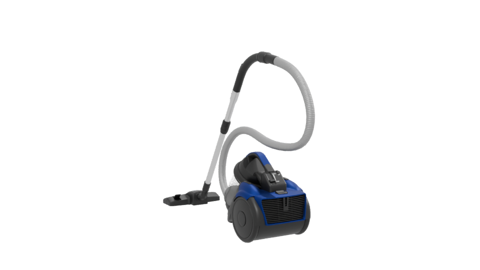 Compact Vacuum Cleaner Model 3D - Professional 3D Model Render 13