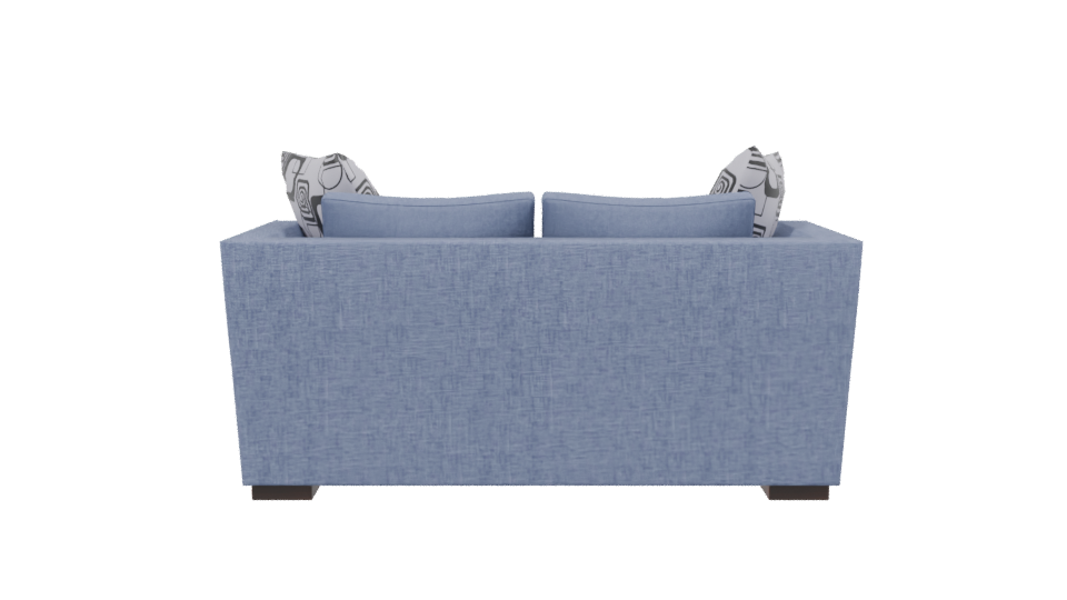 Stylish Fabric Sofa Model 3D - Professional 3D Model Render 2