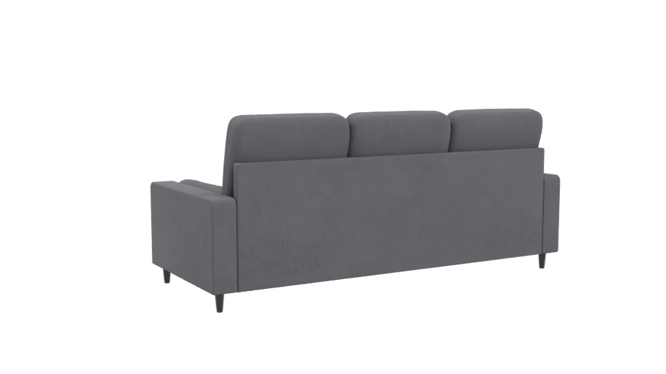 Stylish Modular Sofa 3D Model - Professional 3D Model Render 4