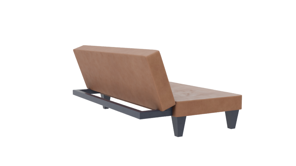 Stylish Convertible Sofa 3D Model - Professional 3D Model Render 7