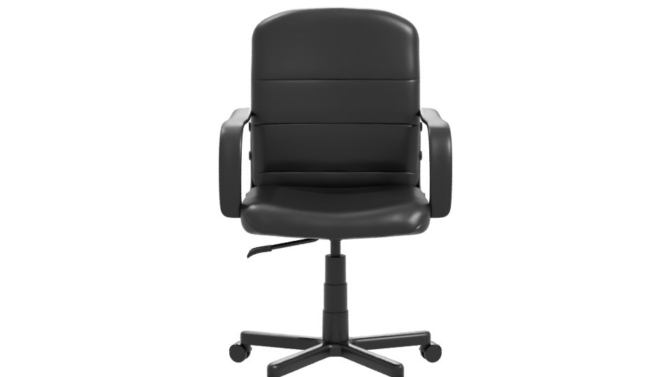 Stylish Modern Office Chair 3D - Professional 3D Model Render 11