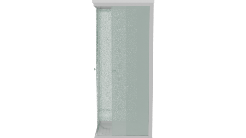 Modern Shower Cabin 3D Model - Professional 3D Model Render 11