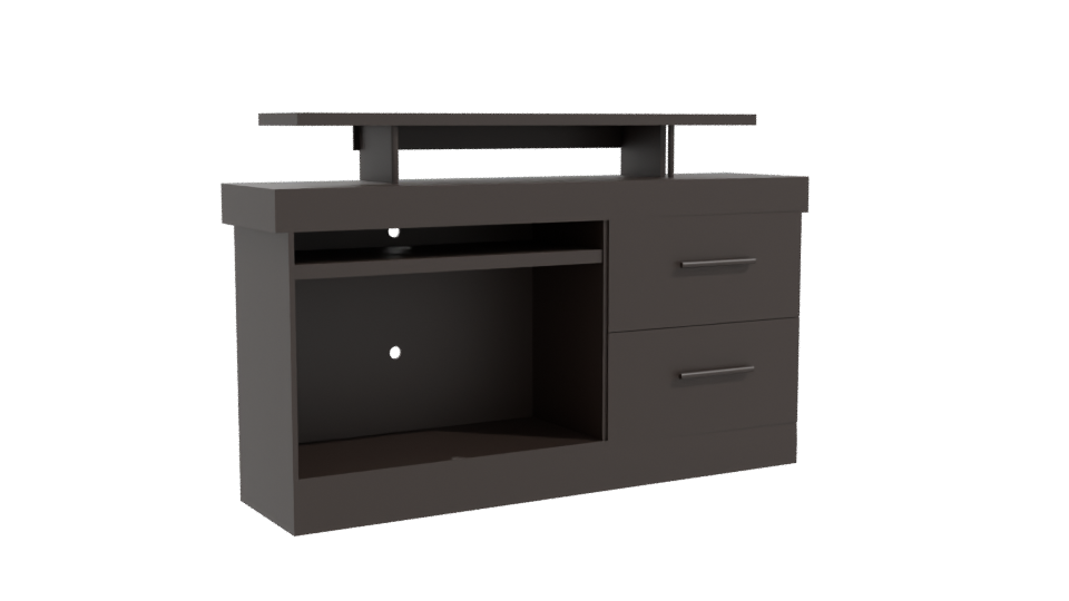 Minimalist Storage Cabinet 3D Model - Professional 3D Model Render 10
