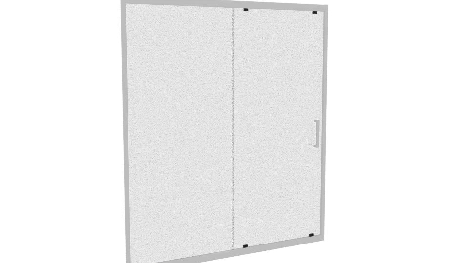 Stylish Sliding Glass Door 3D - Professional 3D Model Render 10