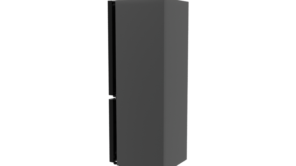 LG Bottom Freezer Refrigerator Model - Professional 3D Model Render 3
