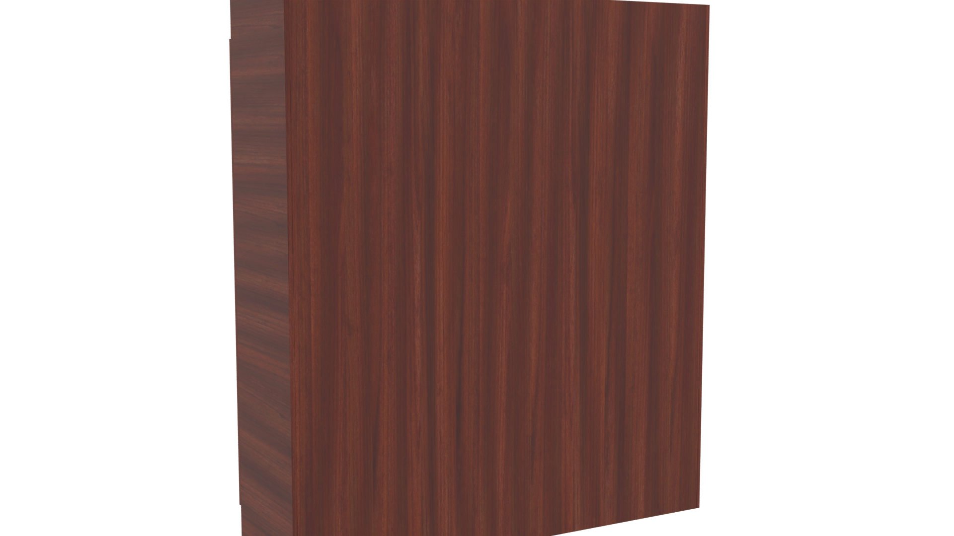 Elegant Wooden Cabinet 3D Model - Professional 3D Model Render 4