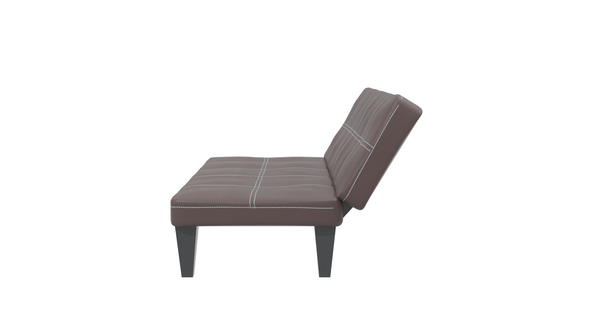 Stylish Minimalist Sofa 3D Model - Professional 3D Model Render 2