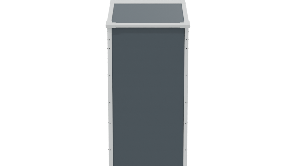 Stylish Outdoor Storage Shed 3D - Professional 3D Model Render 8