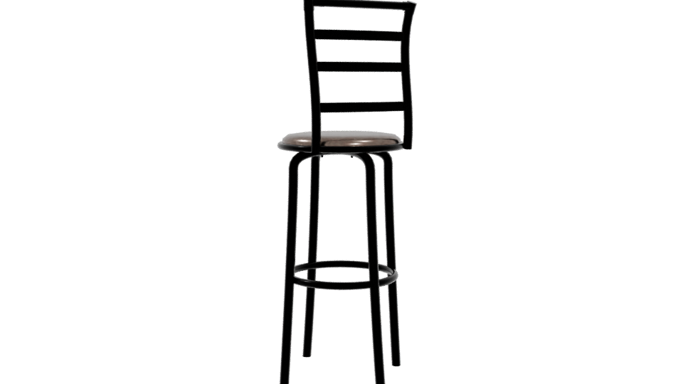 Stylish Bar Stool 3D Model - Professional 3D Model Render 4