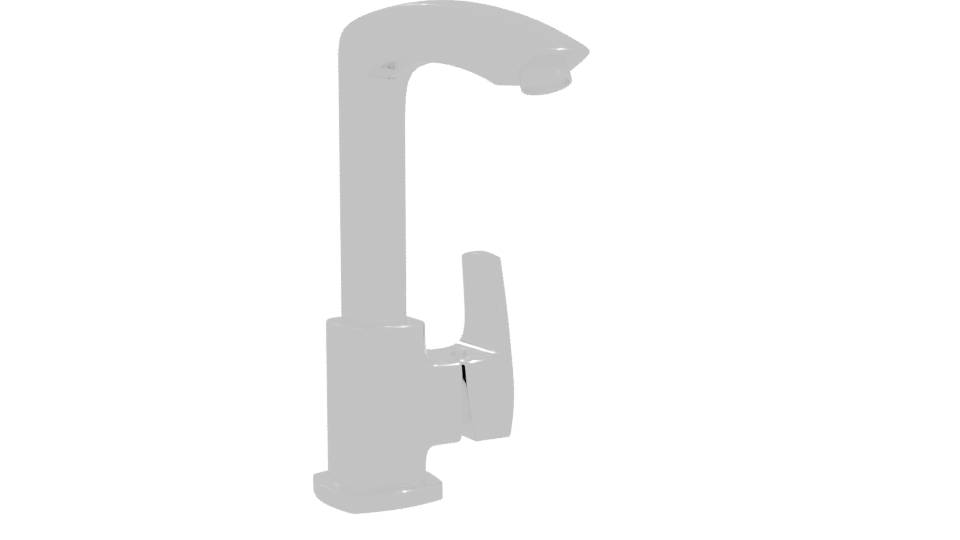 Sleek Modern Faucet Model 3D - Professional 3D Model Render 10