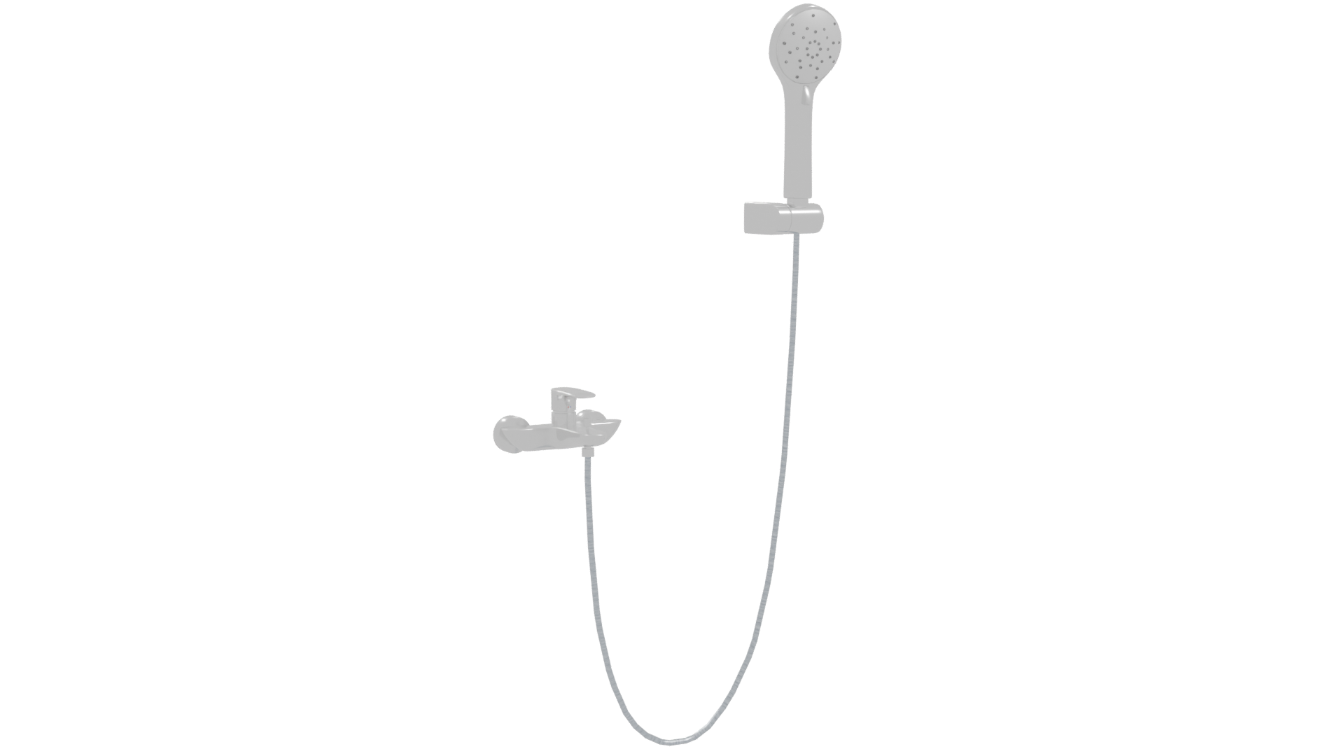 Contemporary Shower Head 3D Model - Professional 3D Model Render 22