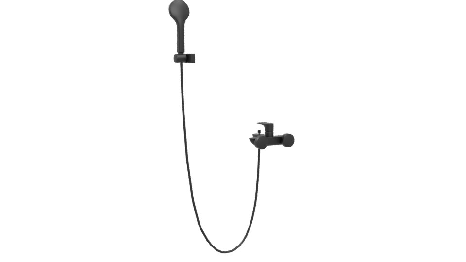 Stylish Shower Head 3D Model - Professional 3D Model Render 4