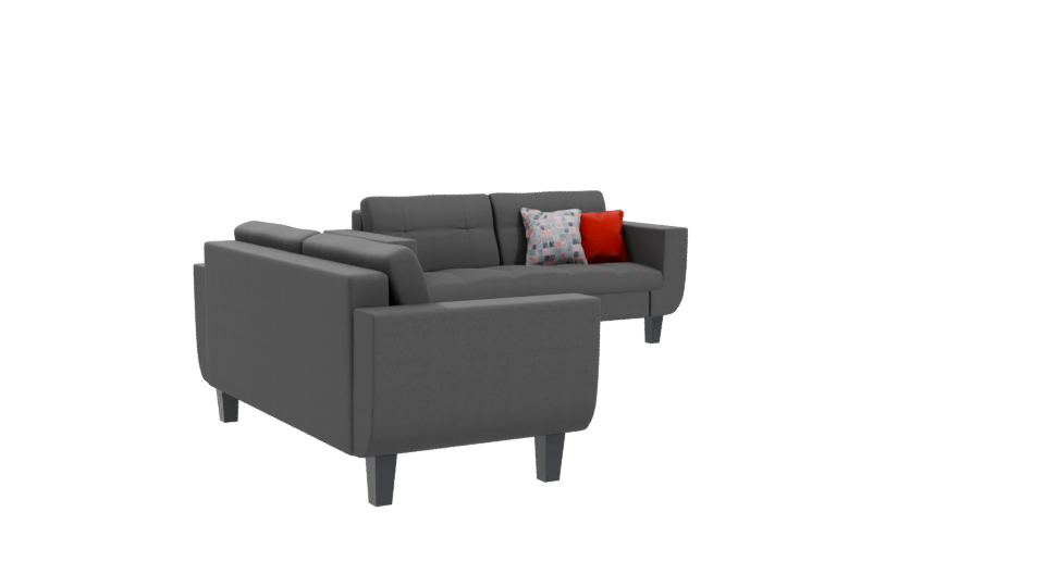 Stylish Modern Sofa Set 3D - Professional 3D Model Render 10