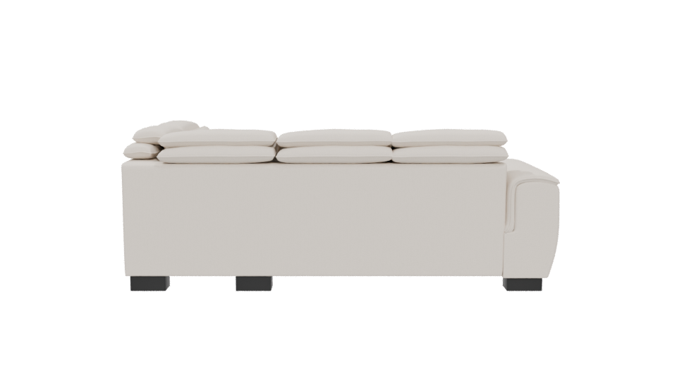Elegant Modern Sectional Sofa 3D - Professional 3D Model Render 5