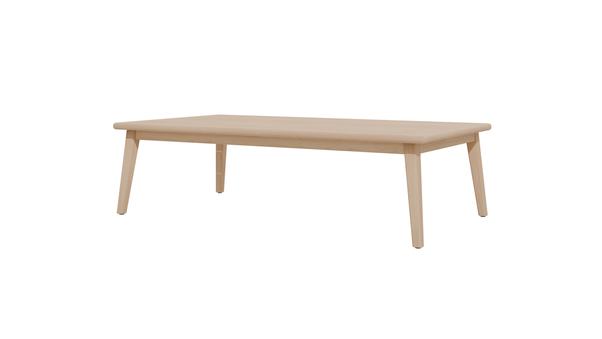 Sleek Modern Wooden Dining Table 3D Model - Professional 3D Model Render 24