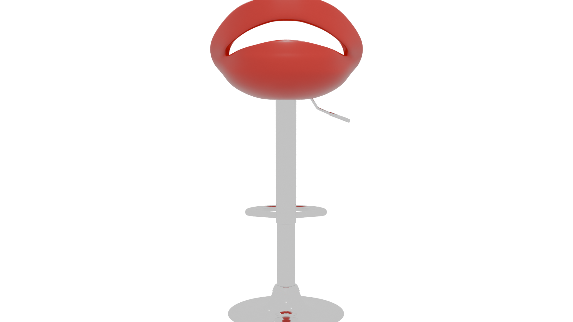 Contemporary Adjustable Bar Stool 3D - Professional 3D Model Render 5