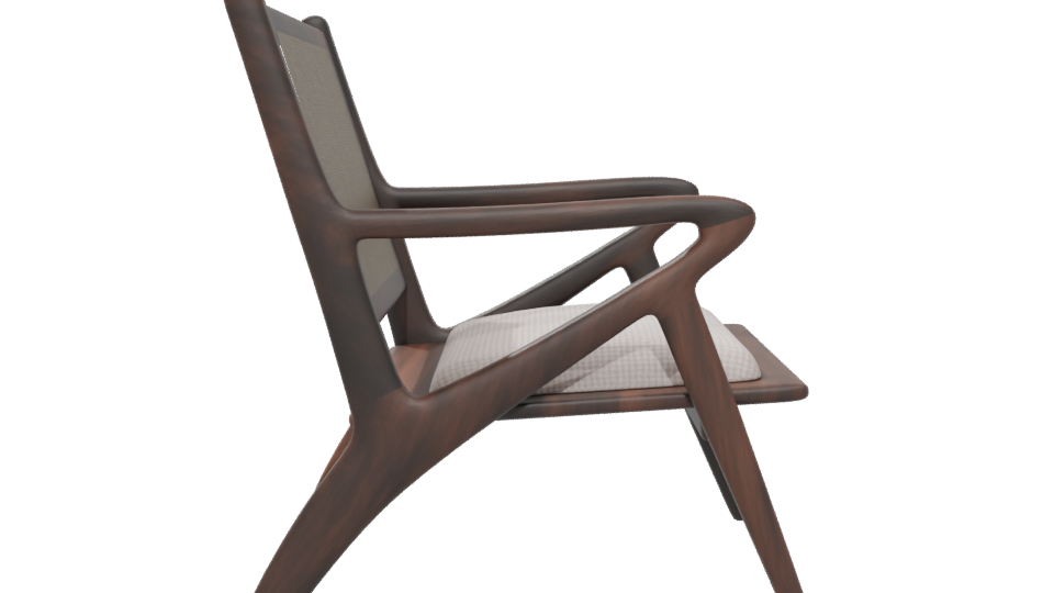 Sitial Canning Modern Chair 3D - Professional 3D Model Render 5