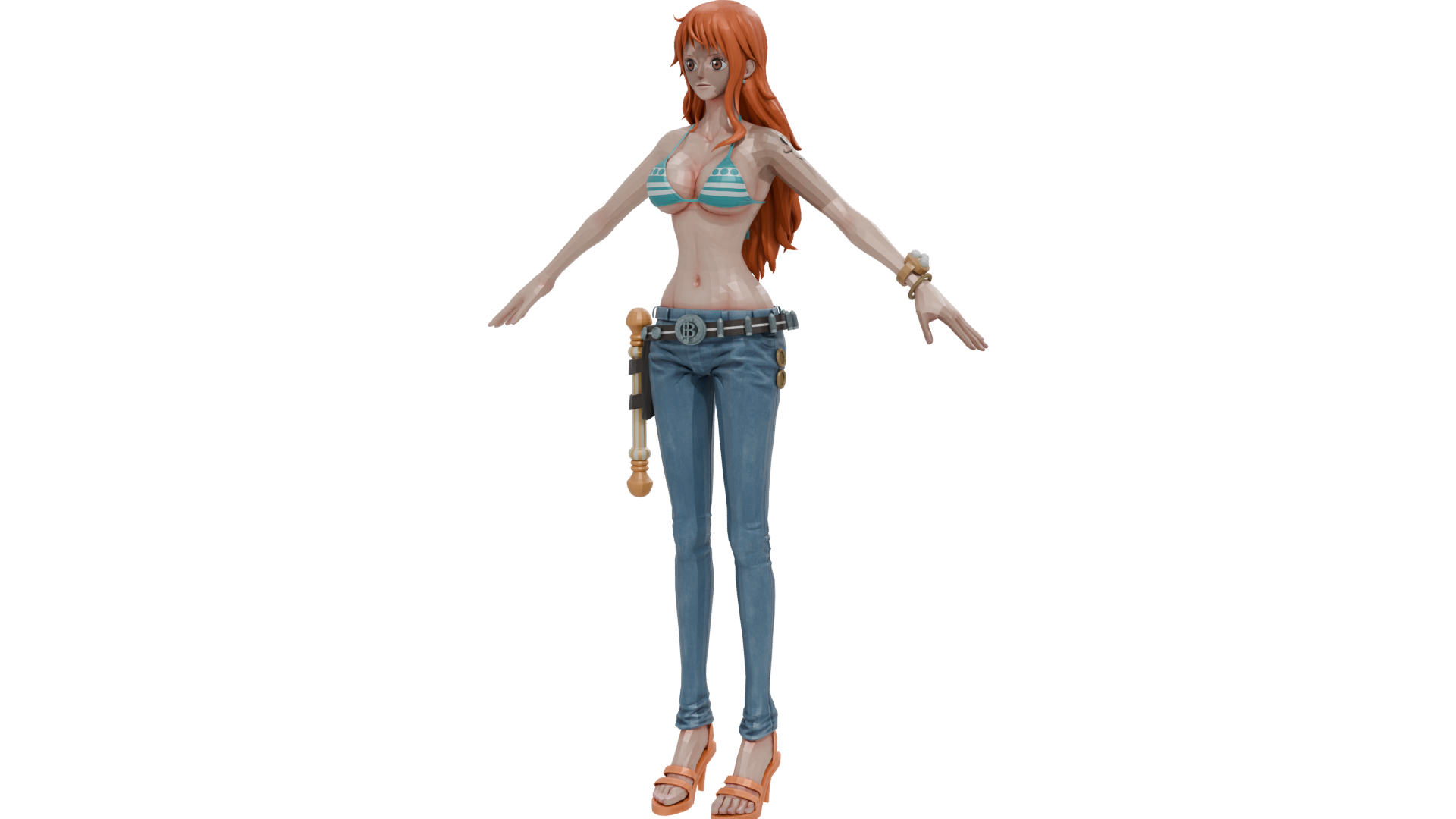 Stylized 3D Character Model - Professional 3D Model Render 12