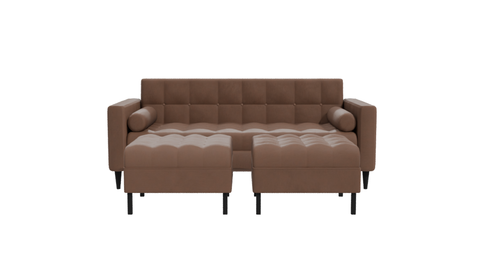 Stylish Modular Sofa 3D - Professional 3D Model Render 11