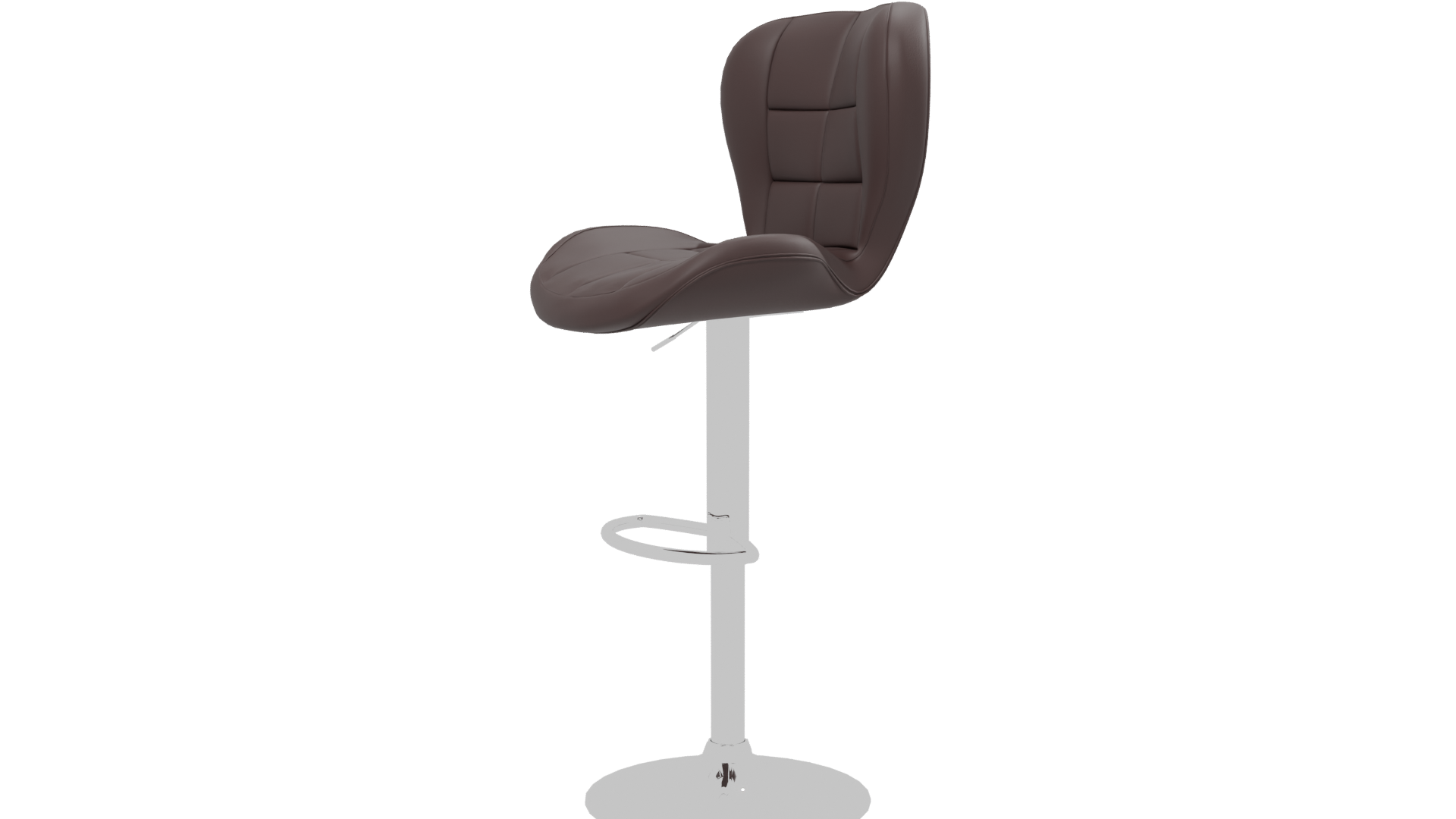 Stylish Modern Bar Stool 3D Model - Professional 3D Model Render 13