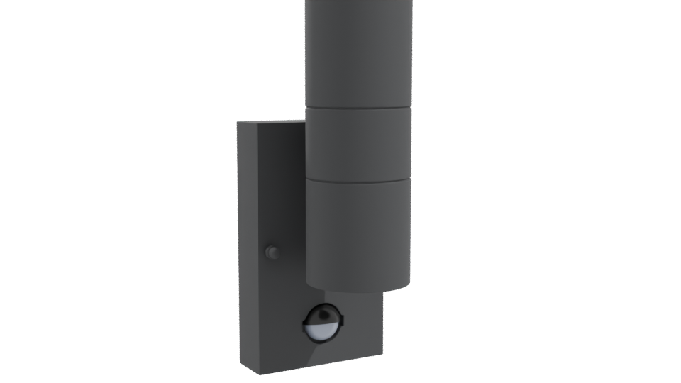 Sleek Modern Wall Light Fixture 3D Model - Professional 3D Model Render 10