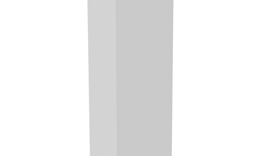 Contemporary Freezer 3D Model - Professional 3D Model Render 7