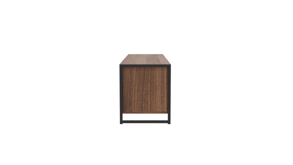 Stylish Wooden TV Stand 3D - Professional 3D Model Render 8