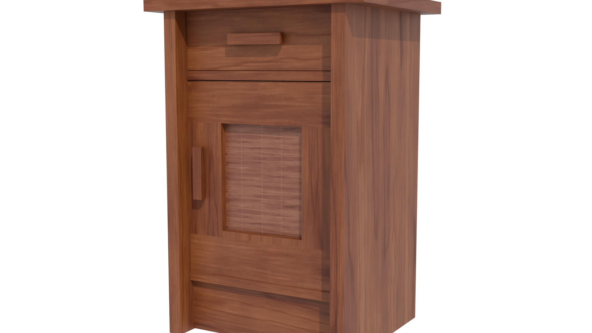 Elegant Wooden Console Table 3D - Professional 3D Model Render 12