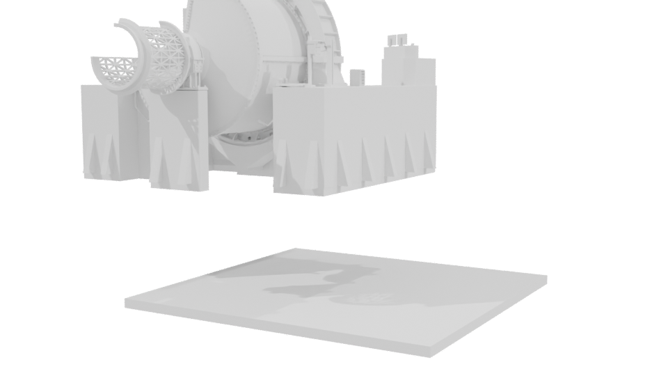 Mining Equipment 3D Model - Professional 3D Model Render 3