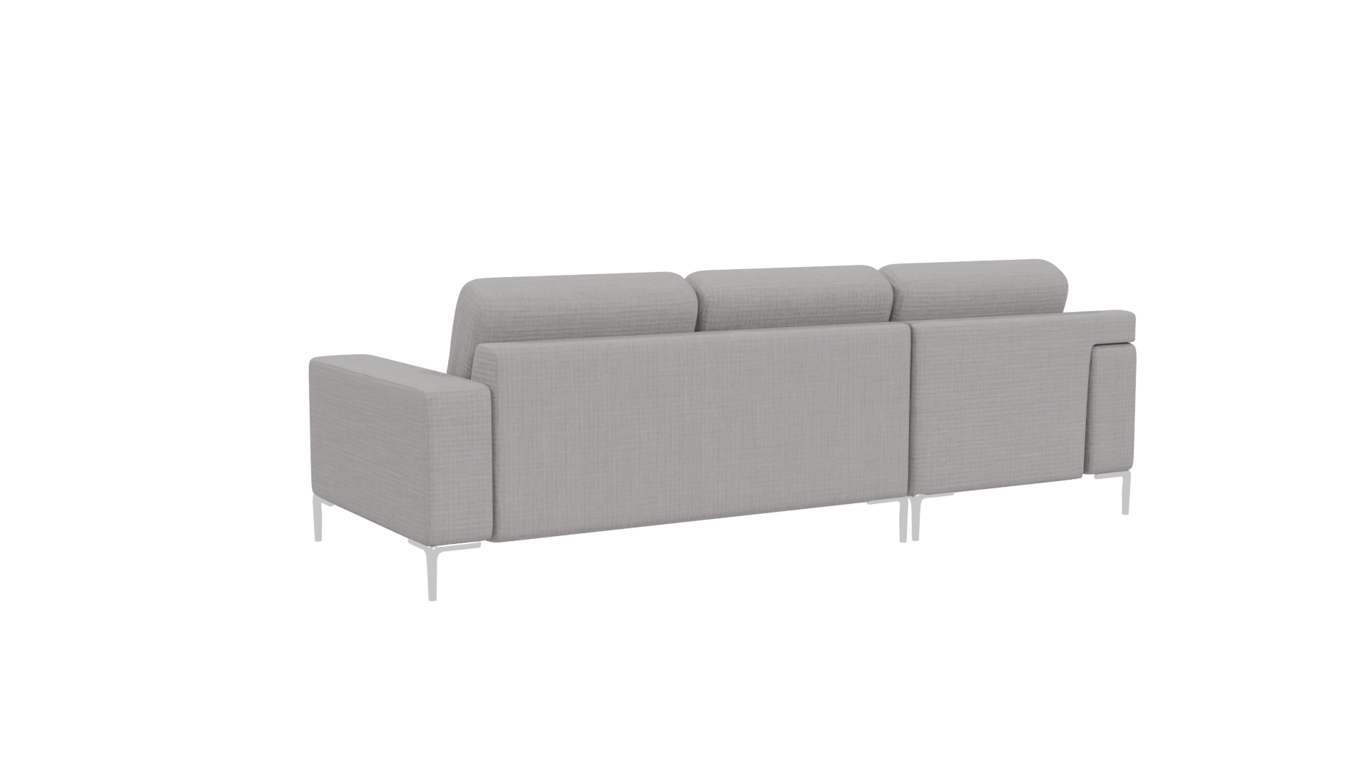 Contemporary L-Shaped Sofa 3D - Professional 3D Model Render 4