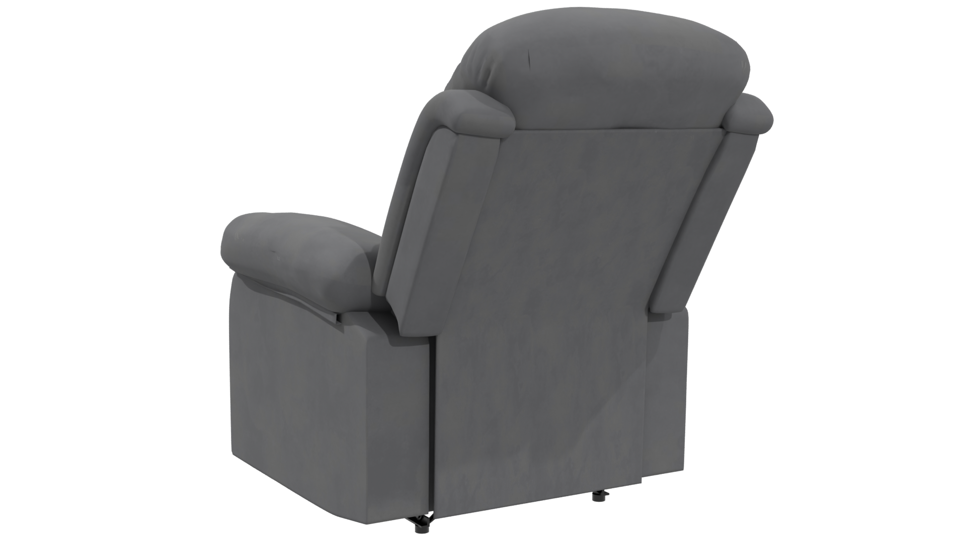 Contemporary Recliner Armchair Model - Professional 3D Model Render 4