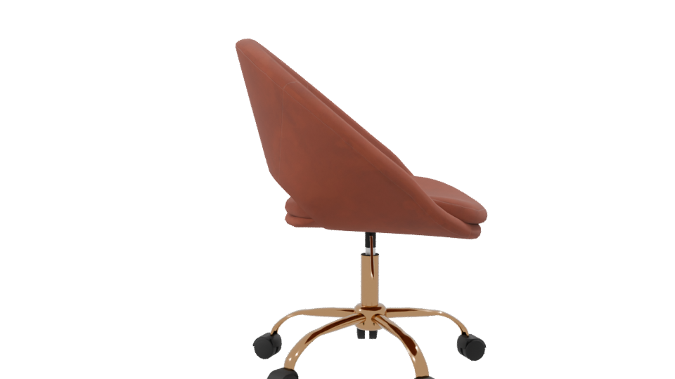 Stylish Modern Office Chair 3D - Professional 3D Model Render 8