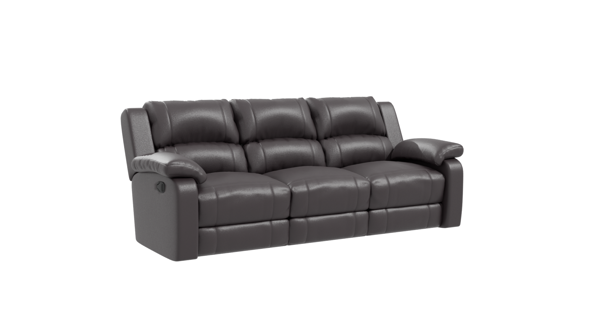 Luxurious Reclining Sofa Model - Professional 3D Model Render 10