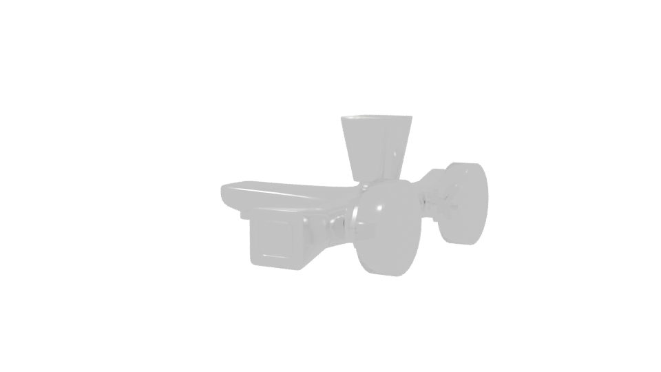 Stylish Bathroom Faucet Model 3D - Professional 3D Model Render 3