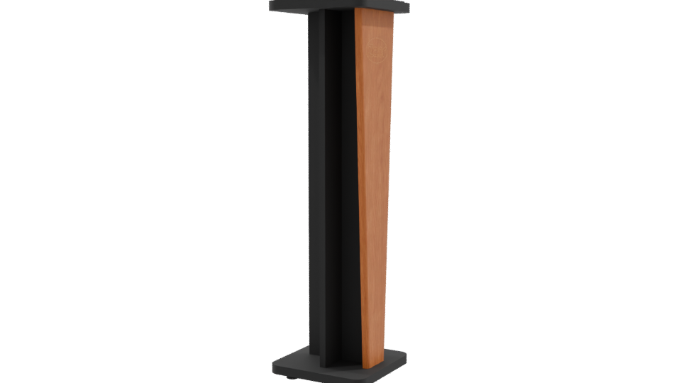 Stylish Wooden Podium Model - Professional 3D Model Render 9