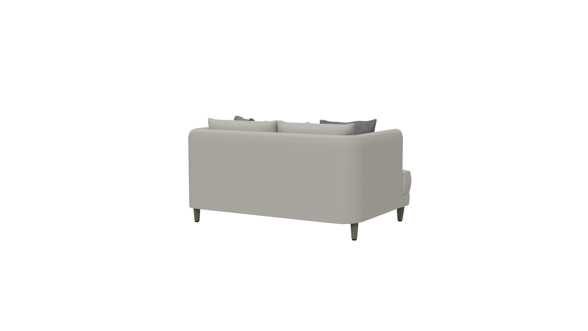 Contemporary Sofa with Cushions - Professional 3D Model Render 6