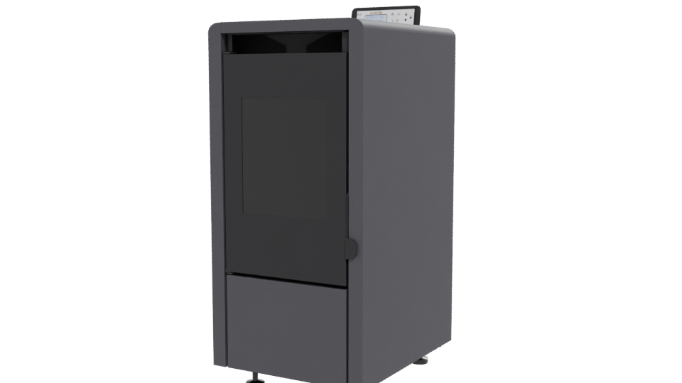 Multifunctional Digital Kiosk Model - Professional 3D Model Render 12