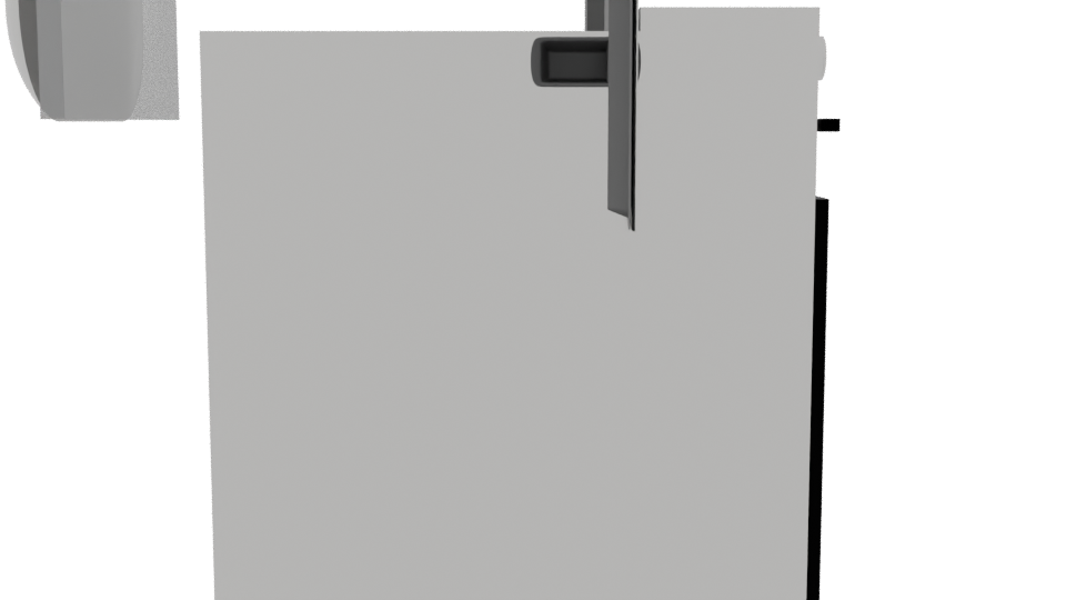 Sleek Modern Built-In Oven 3D - Professional 3D Model Render 8