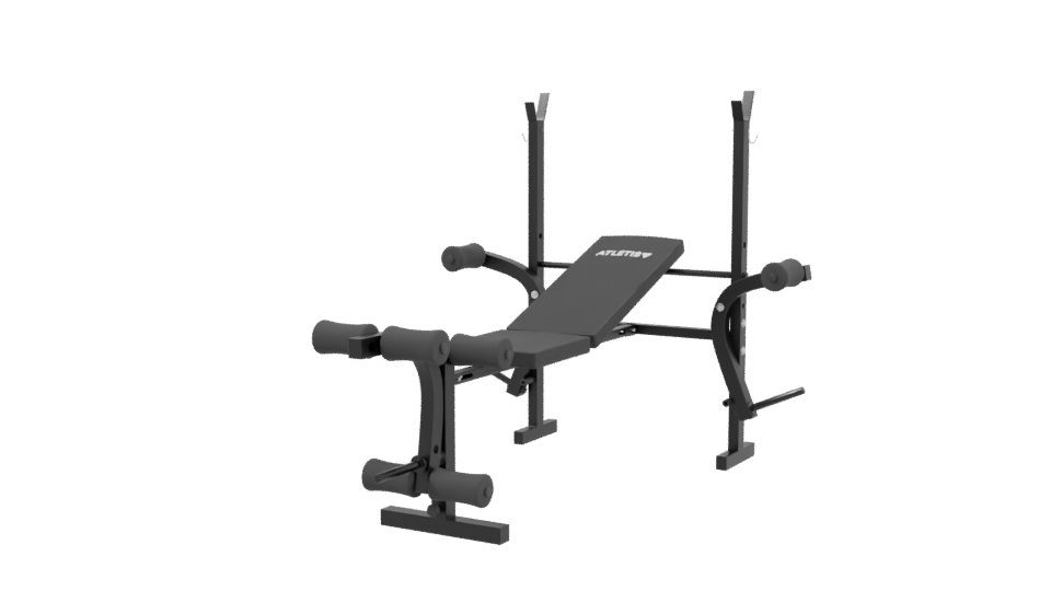 Multifunctional Bench Press 3D Model - Professional 3D Model Render 3