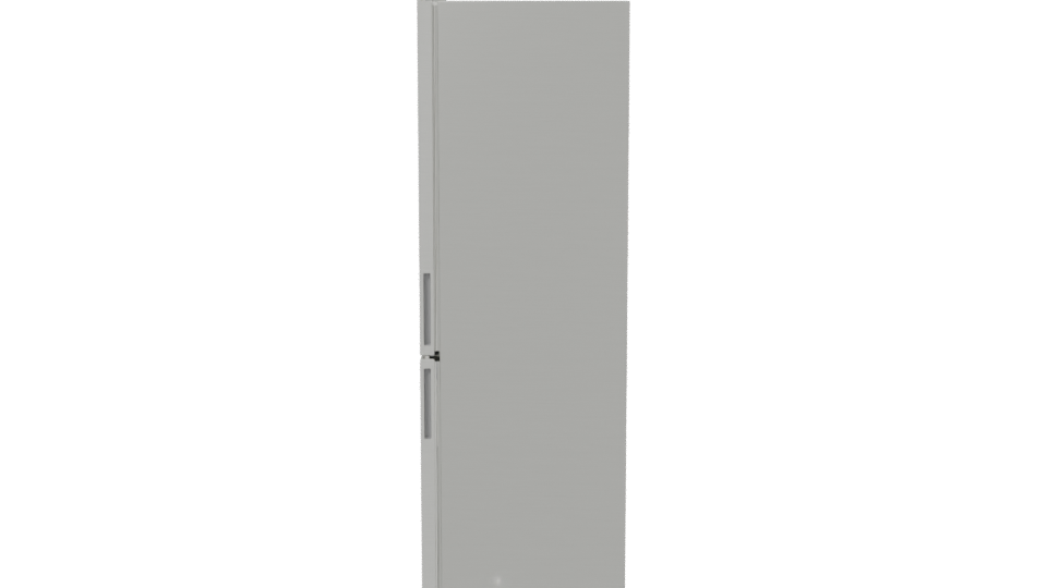 Sleek Modern Refrigerator Model - Professional 3D Model Render 2