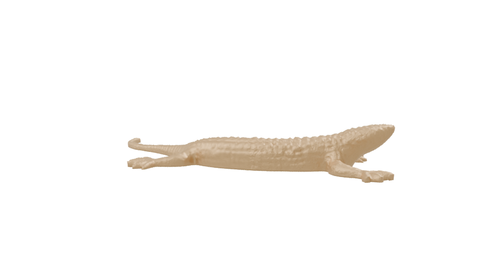 Stylized Lizard 3D Model - Professional 3D Model Render 8