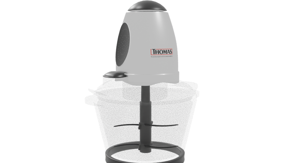 Stylish Kitchen Mixer 3D Model - Professional 3D Model Render 10